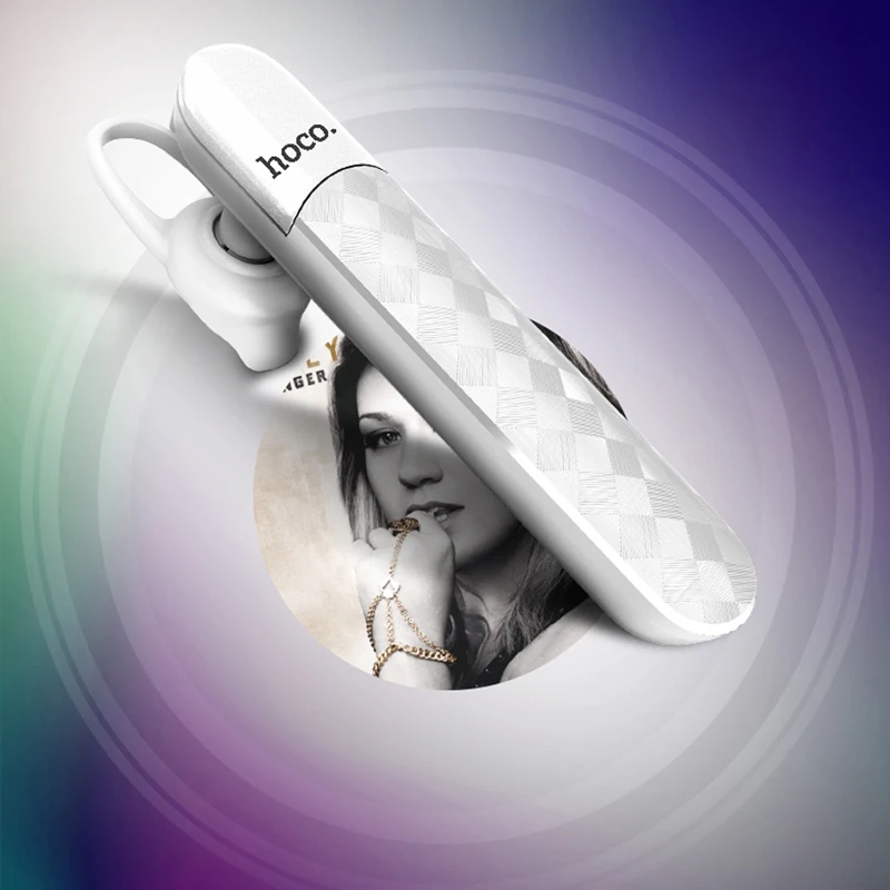 Мини наушники HOCO беспроводная bluetooth гарнитура вкладыши с микрофоном V4.2 Bluetooth для