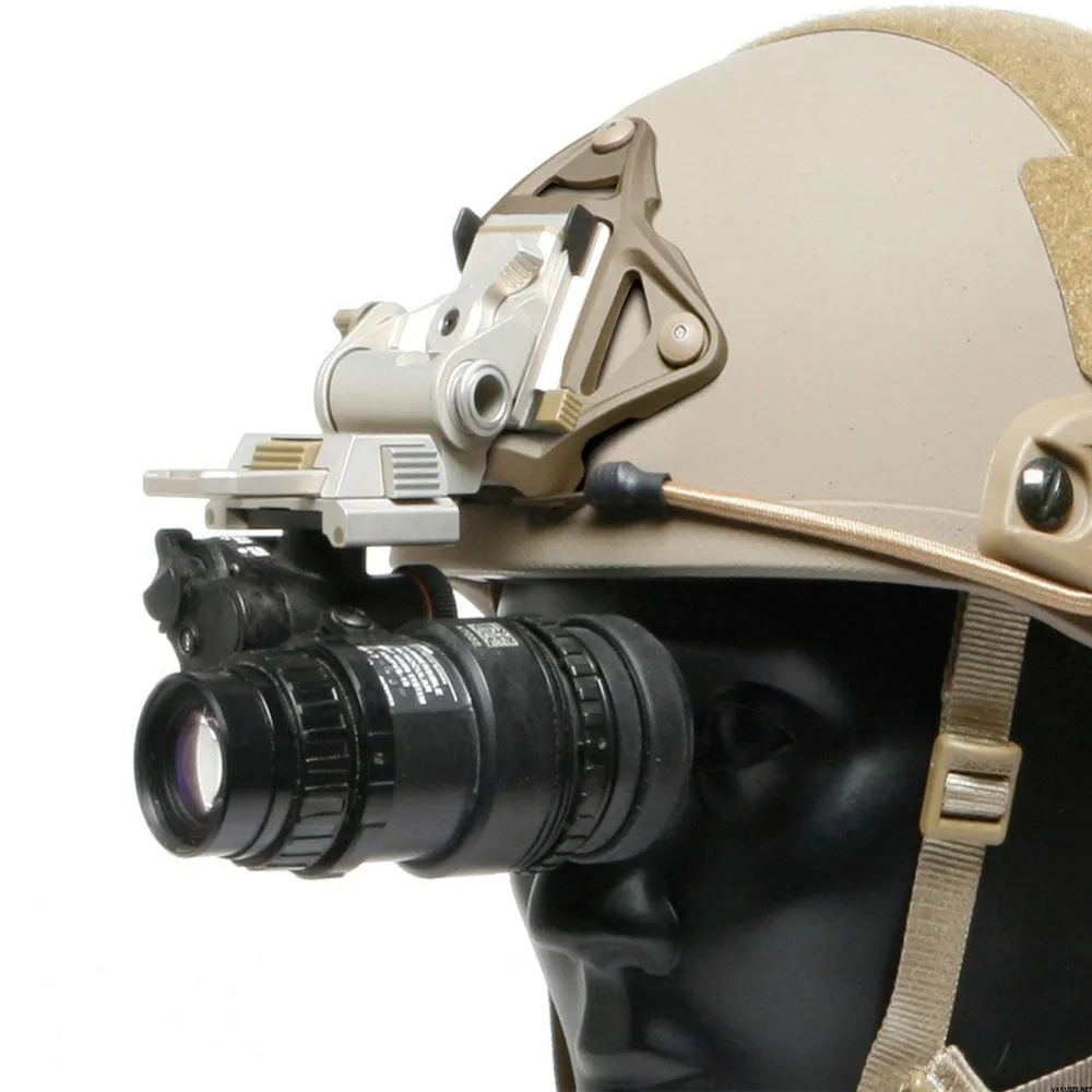 Тактический 3 отверстия Тип 2 скелет NVG крепление кожух для ACH/MICH/OPS-Core FAST/Crye шлем для планера