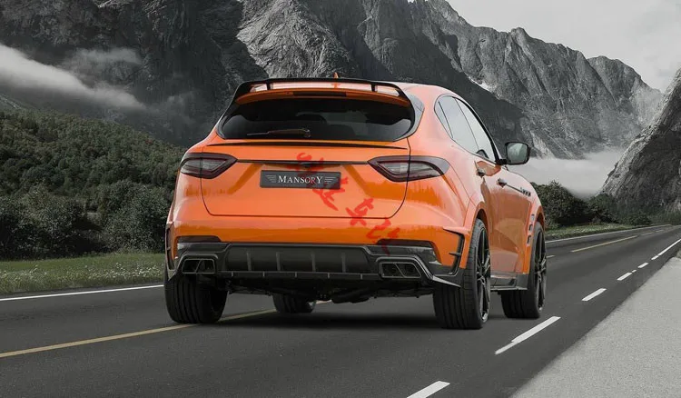 Запасной спойлер из углеродного волокна для хвостового крыла Maserati Levante|Спойлеры
