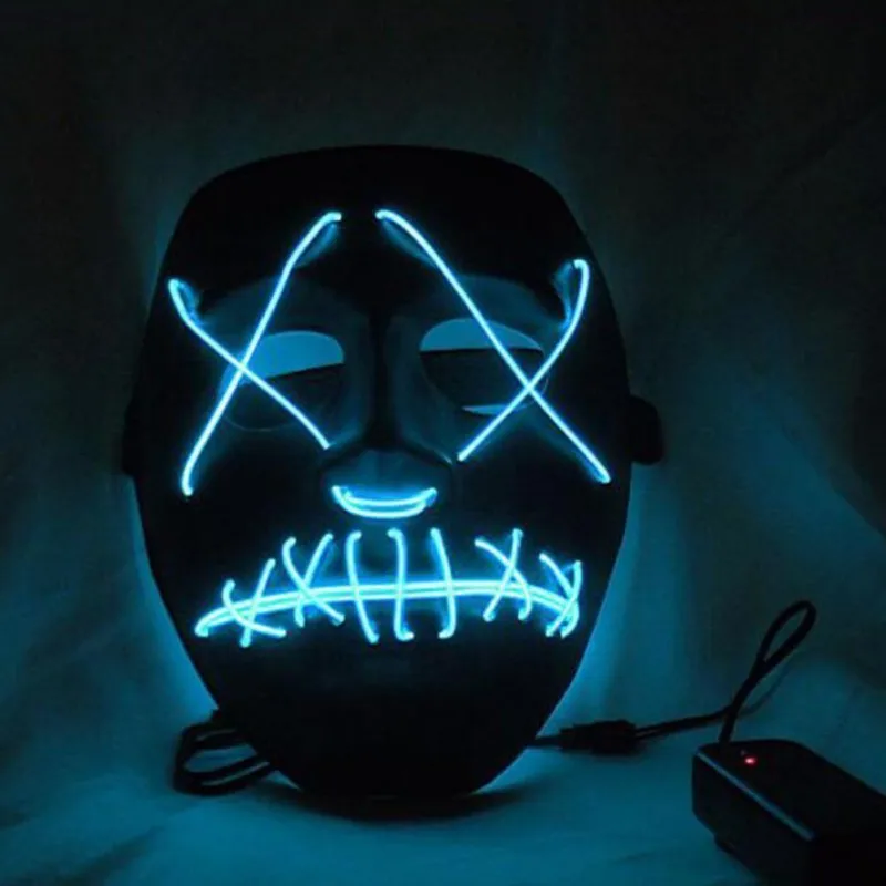 Забавная маска со светодиодной подсветкой для маскарада из года выборов отлично - Фото №1