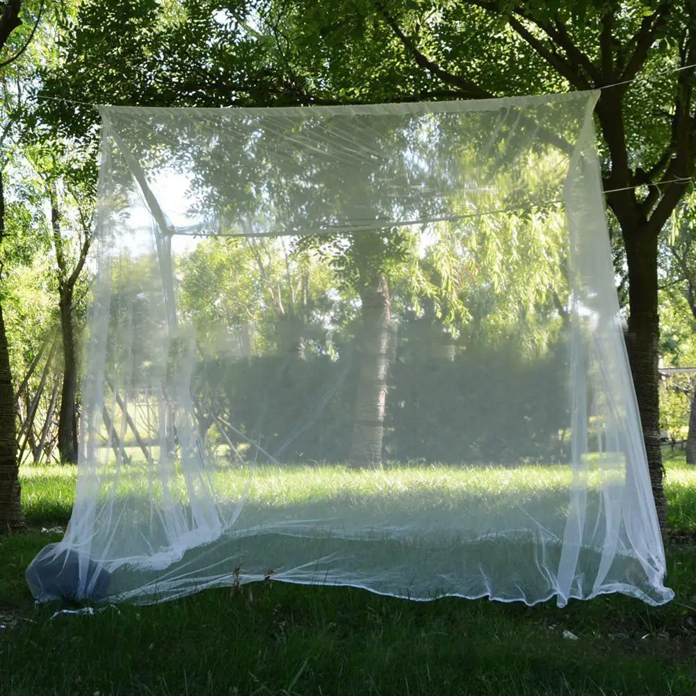 Large White Camping Mosquito Net Indoor Outdoor Storage Bag Insect Tent Mosquito Net Indoor Outdoor Storage Bag Insect Tent