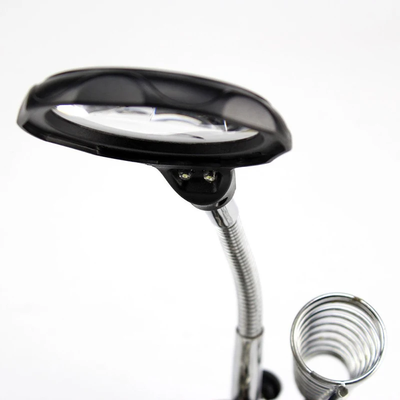 Увеличительное стекло со светодиодный светильник кой лупа с дополнительными