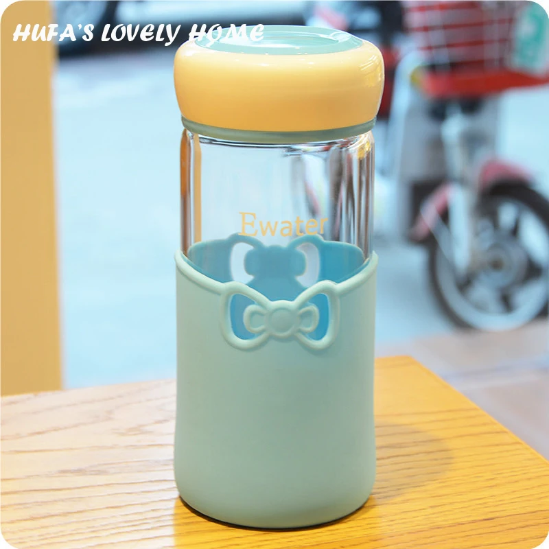 Мой горячей изоляции Стекло бутылки с хорошими крышка Портативный Чай Кофе