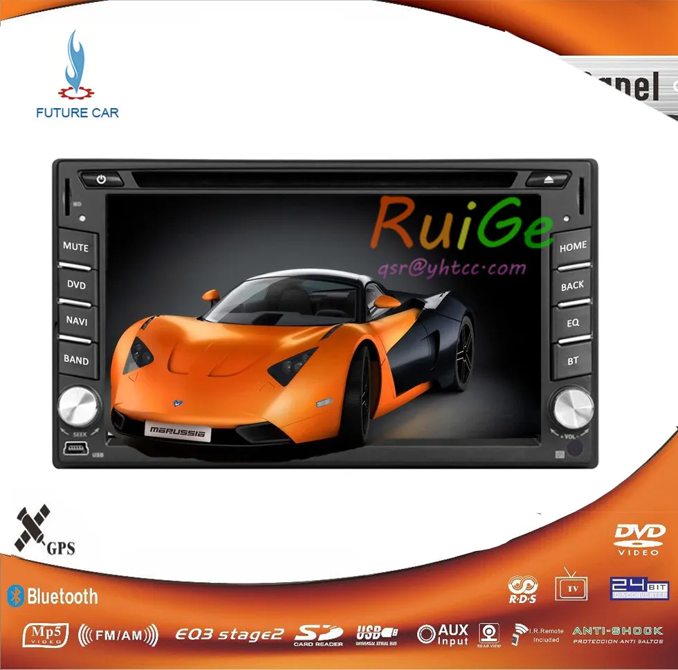6 2 &quotLCD сенсорный экран 2Din автомобильный dvd-плеер на основе Android Встроенный RDS FM AM