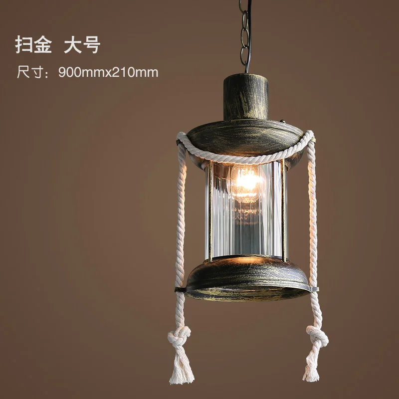 Подвесные светильники в стиле ретро оригинальные креативные лампы для коридора