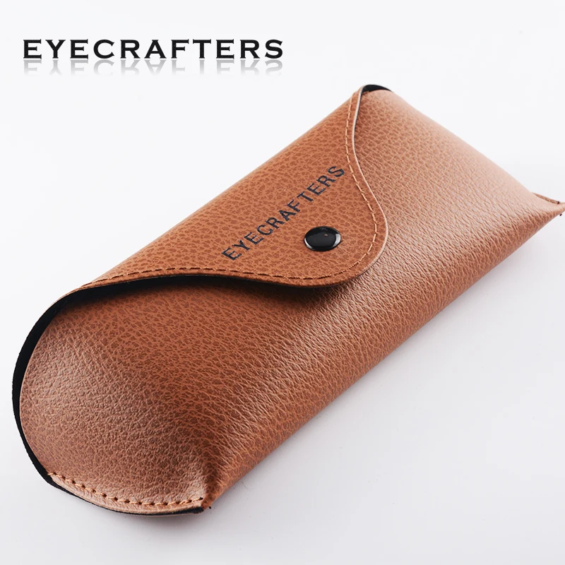 

Eyecrafter Original PU Leather Brown Sunglasses case box
