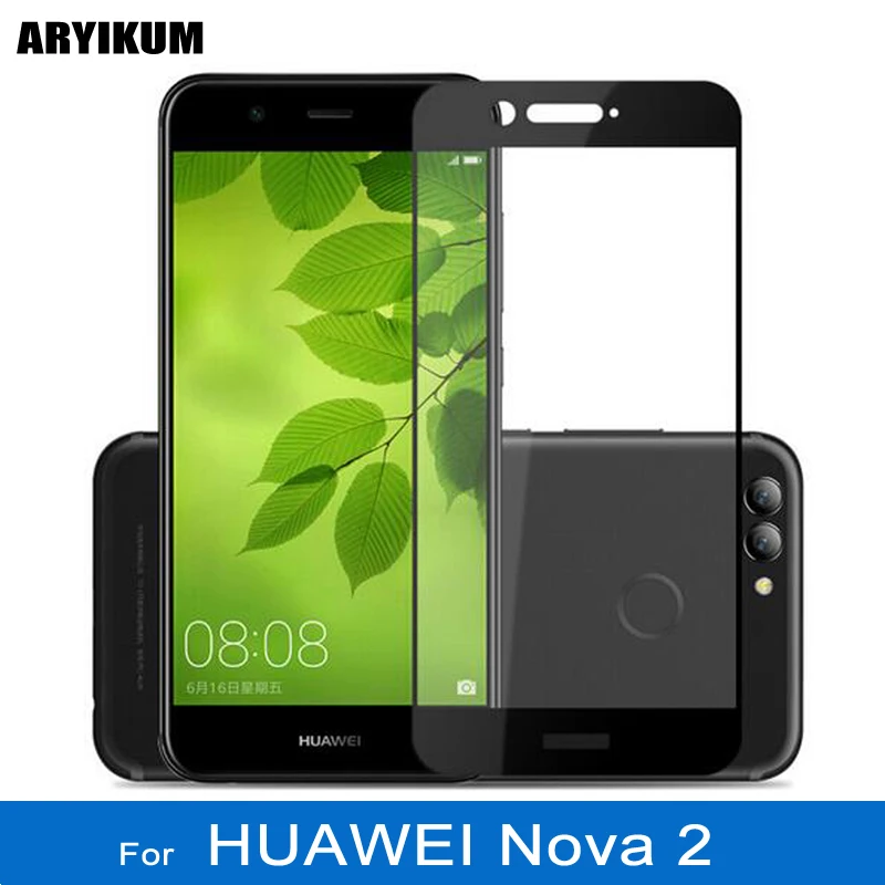 ARYIKUM HD полное покрытие закаленное стекло для Huawei Nova 2 4 Гб 64 pic lx9 l09 l29 nova2 Защитная