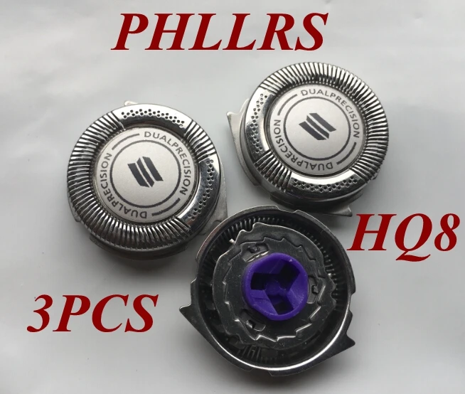 Сменная головка HQ8 для бритвы PHILIPS 3 шт. сменные головки электробритвы PT720 PT728 PT730