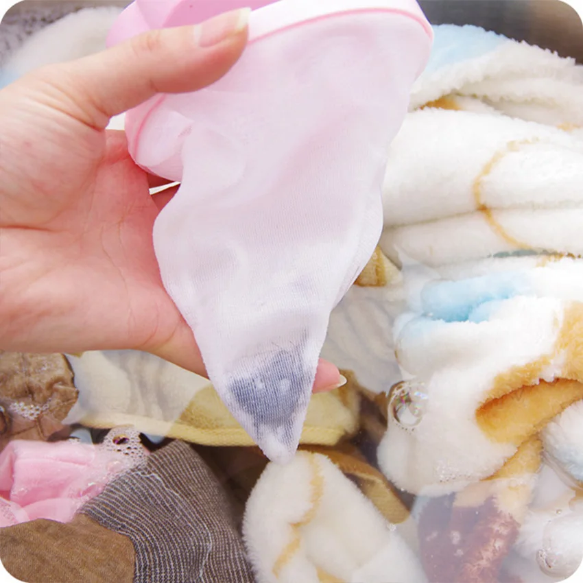 4 шт. стиральная машина стиль Прачечная Чистящая Сетчатая Сумка плавающая Pet мех