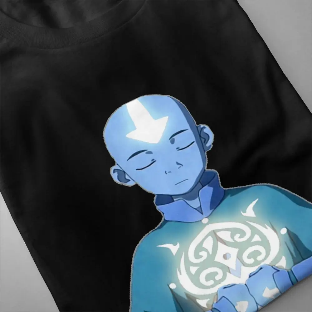 Aang Аватар Последний Airbender Футболка мужская новая футболка на заказ 100% хлопок
