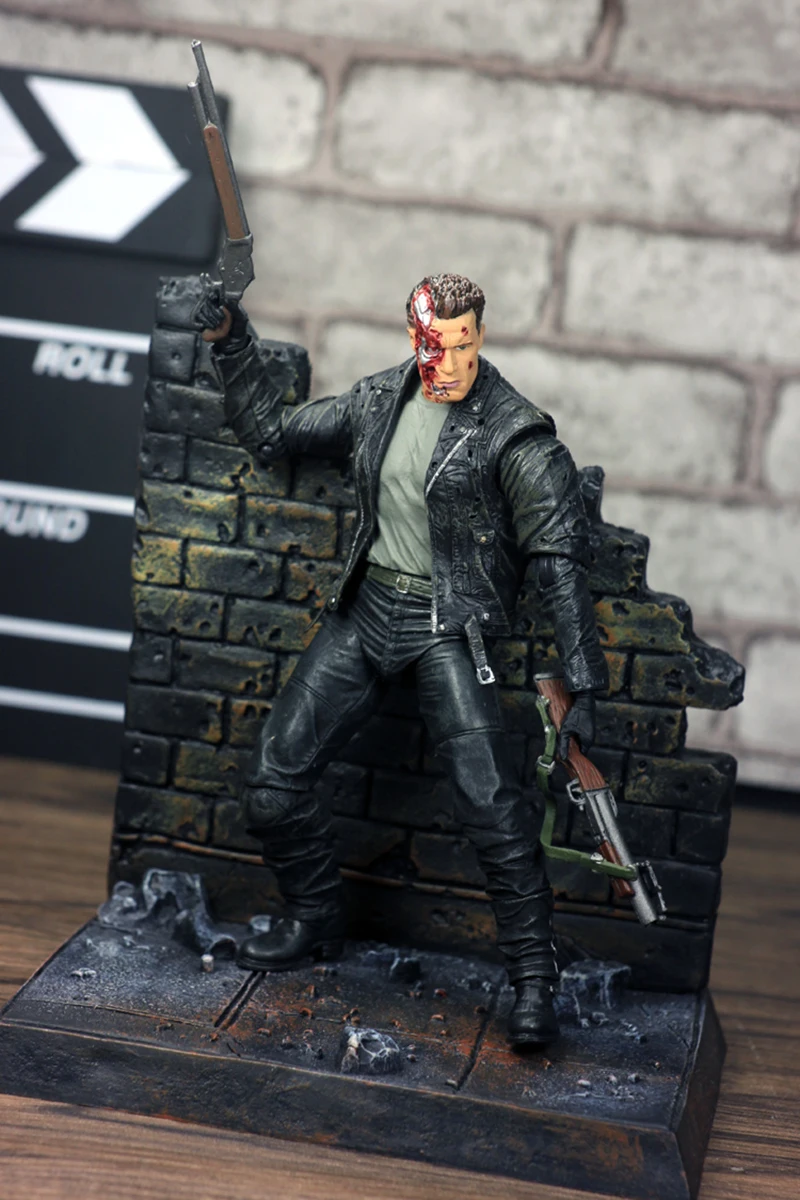 Экшн фигурка NECA Terminator 2: холодный день экшн из ПВХ Коллекционная модель игрушки в