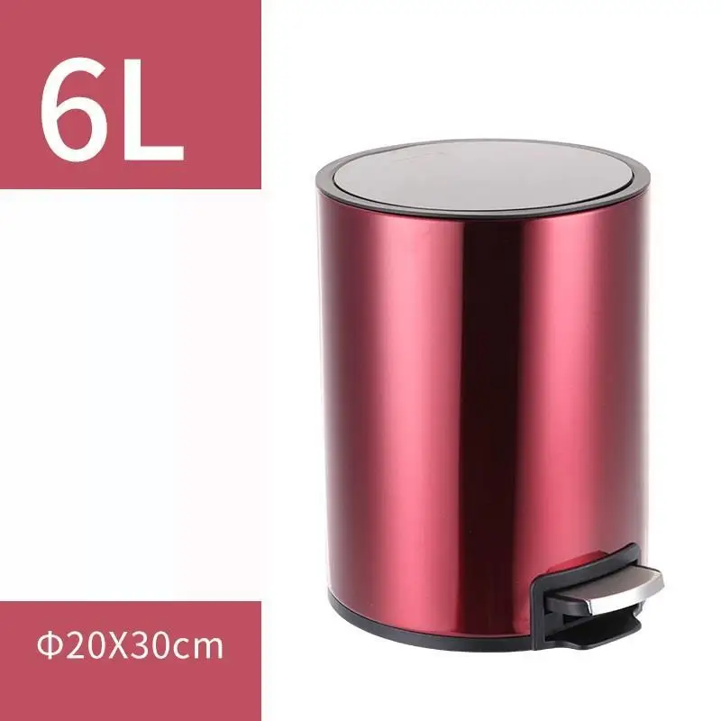 MODEL E Trashcan Kosz Na Smieci мусорный бак Habitacion Cubo Basura Papelera Cocina педаль Lixeira мусорный бак корзина для мусора - Цвет: MODEL E