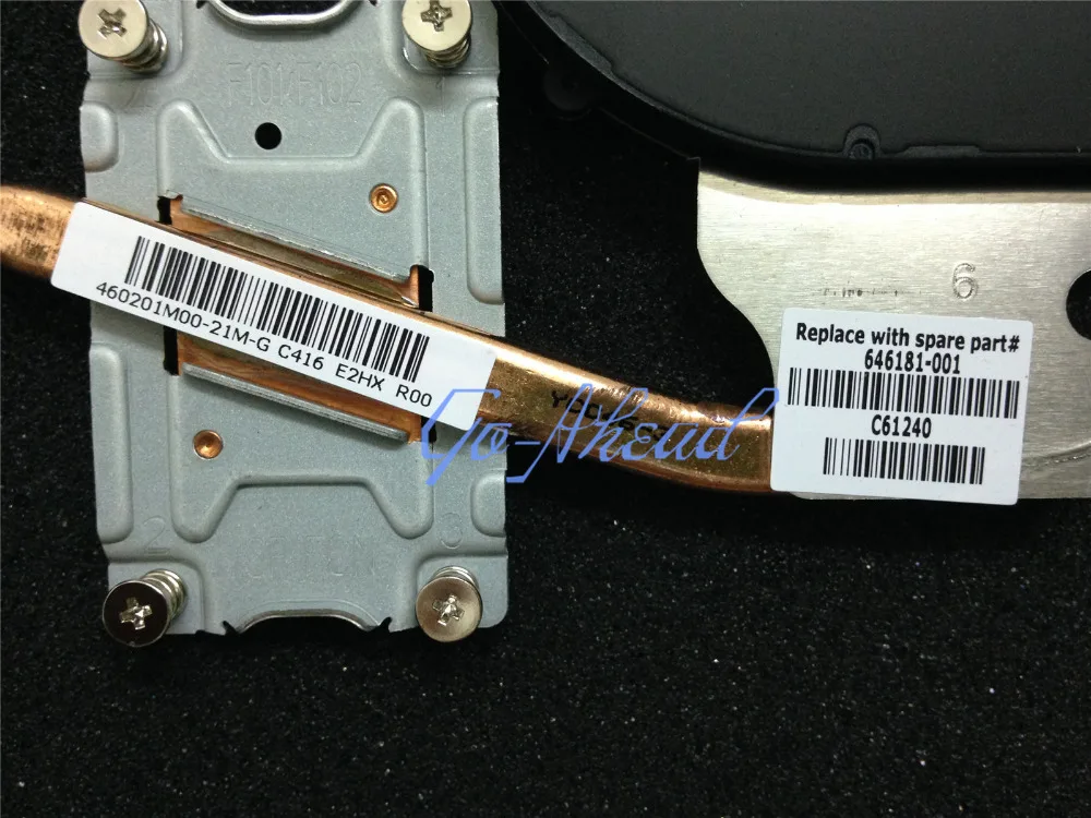 Новый Радиатор вентилятора кулера ЦП/радиатор для HP 2000 CQ43 G43 CQ57 G57 430 431 435 630 635 646181 001