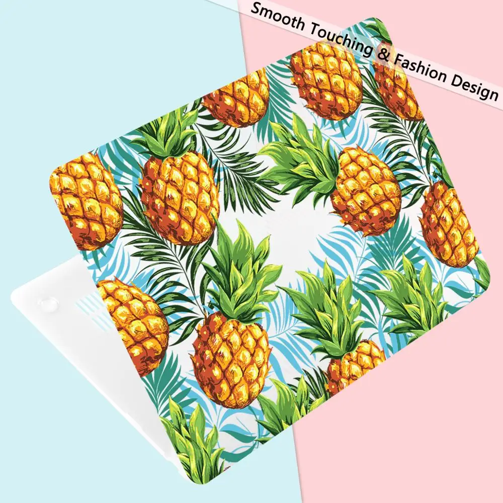 Роскошные 3D Цветочный Печать Жесткий матовый чехол для Macbook Pro retina возрастом 11 12 13