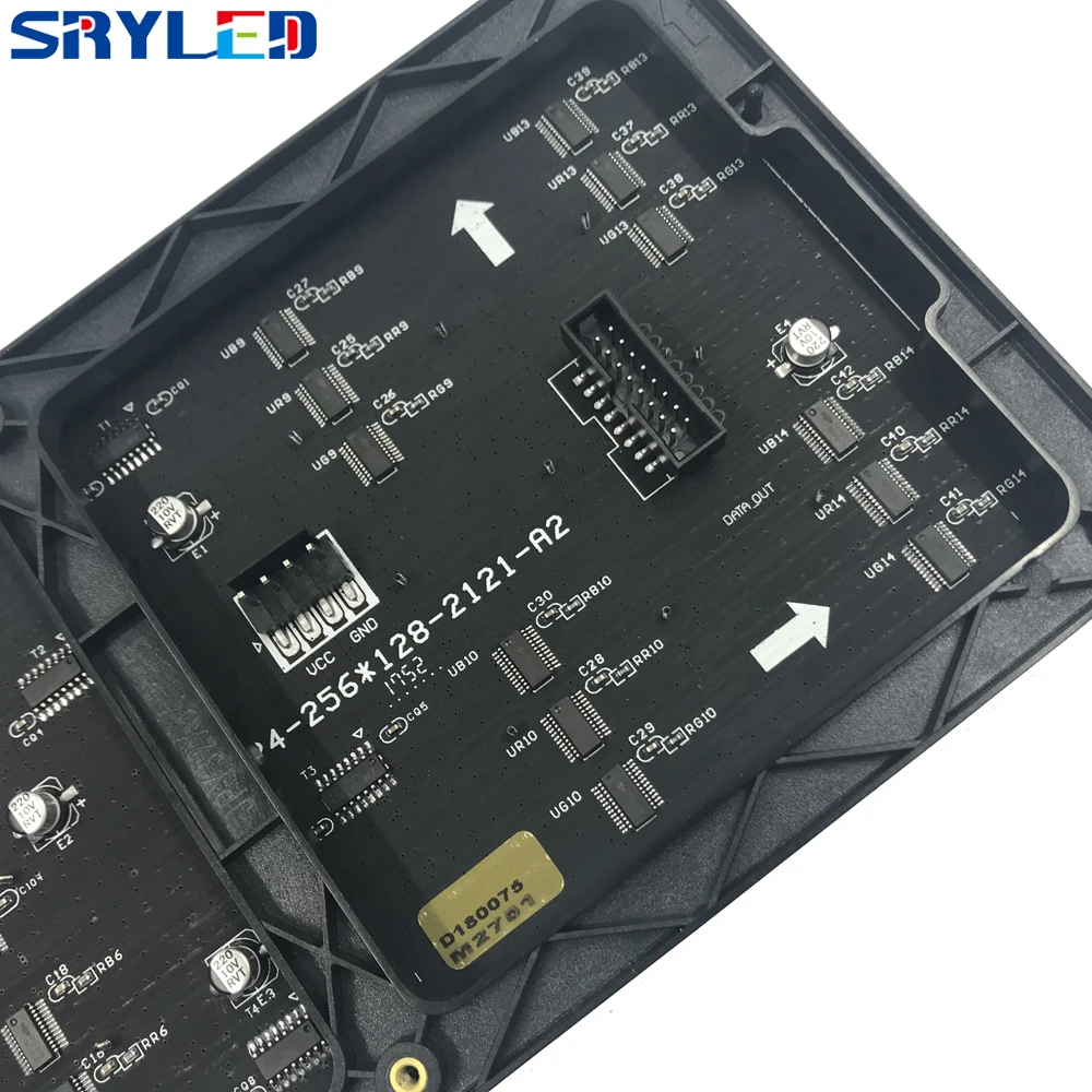 Светодиодный модуль сканирования P4 для помещений RGB черный SMD2121 64x32 полноцветный