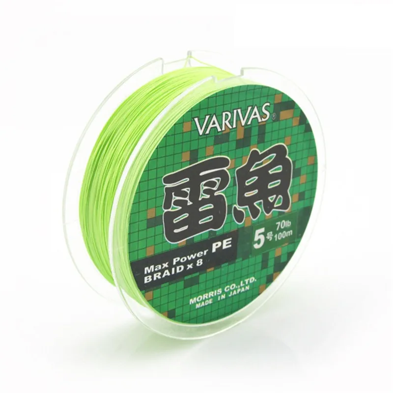 100 м Фирменная сверхпрочная японская многонитевая полиэтиленовая 8 плетеная