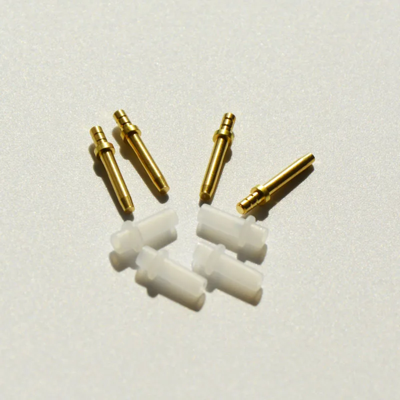 1000pcs/ lot Dental Dowel Pin with Groove Large Medium Small size Set of Nails Plated Copper Brass |