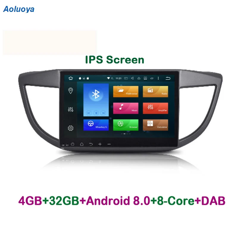Aoluoya IPS RAM 4 Гб Восьмиядерный Android 8 0 автомобильный DVD GPS навигационный плеер для Honda