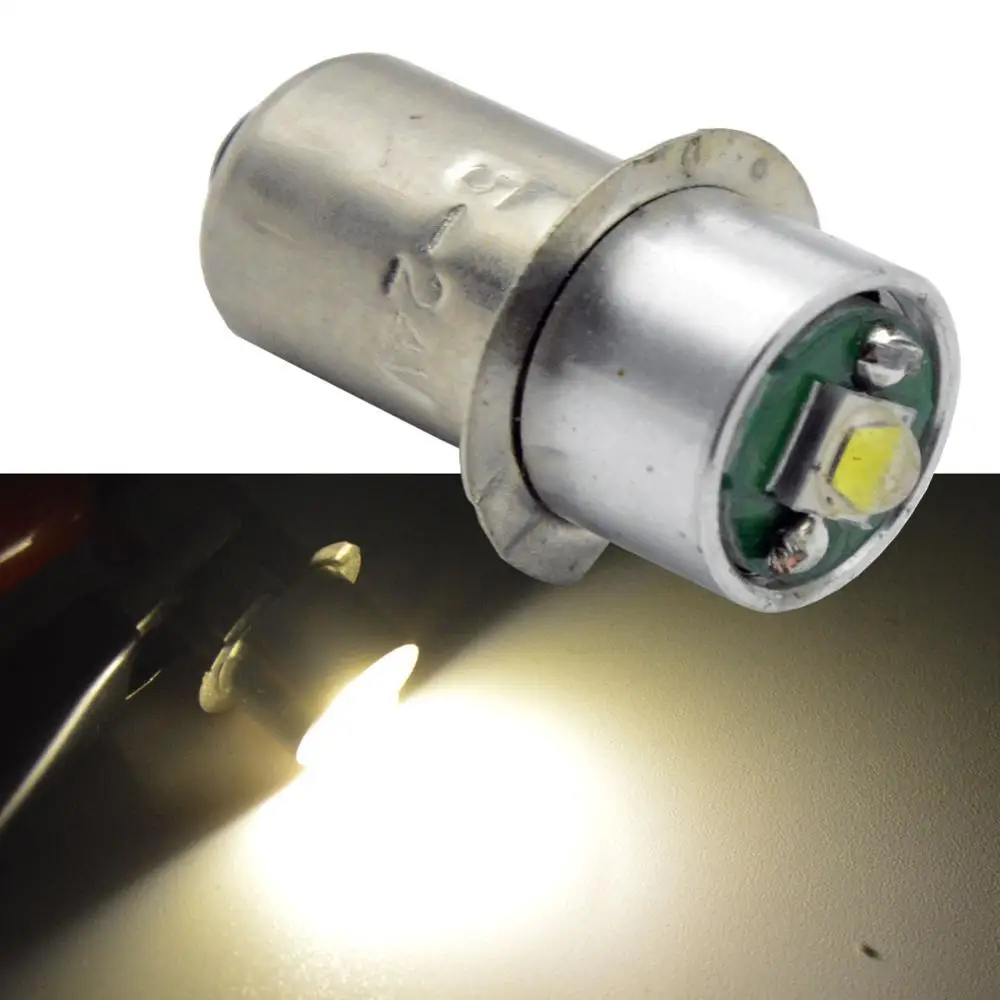 1x P13.5s PR2 PR3 6000K белый 4000 к с теплым белым светом 5V 6V 12V 18V 24V Maglite светодиодный лампы Magnum фонарь заряжаемая