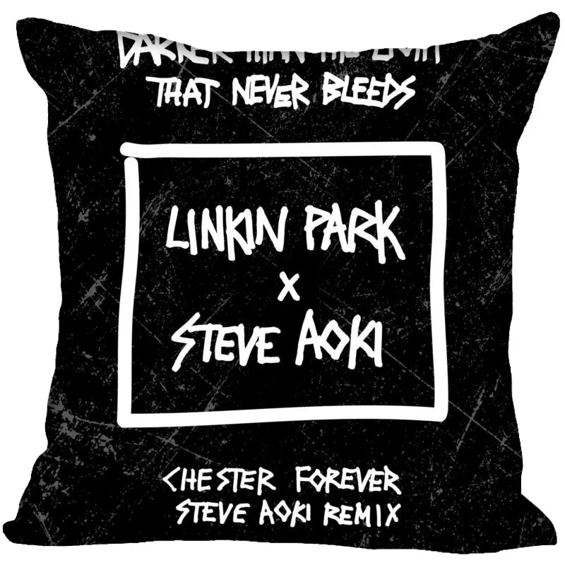 Linkin Park Подушка Чехол для дома декоративный чехол на подушки невидимые молнии Подушка Чехол s 40X40,45X45 см