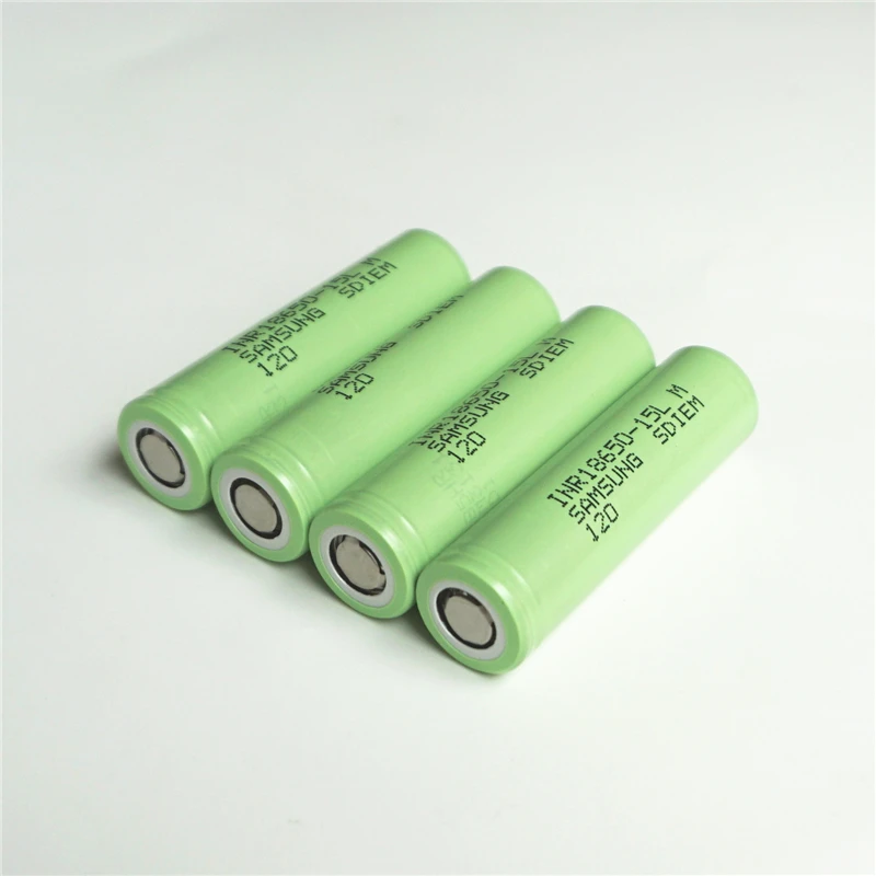 Высокомощные перезаряжаемые литий ионные аккумуляторы для SAMSUNG INR 18650 15L(M) 3 6 V 7