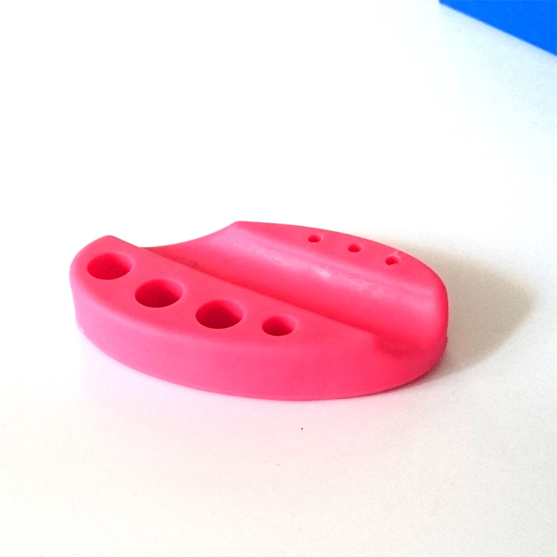 Овальный силиконовый держатель для инструментов татуировки подставка