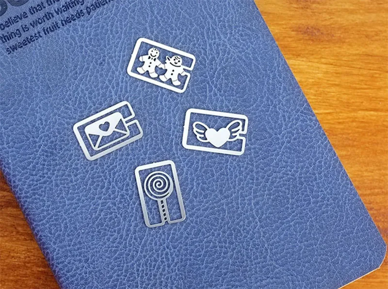 20 штук упак. закладки для карт бумажный зажим Книжная линия маркер подарок