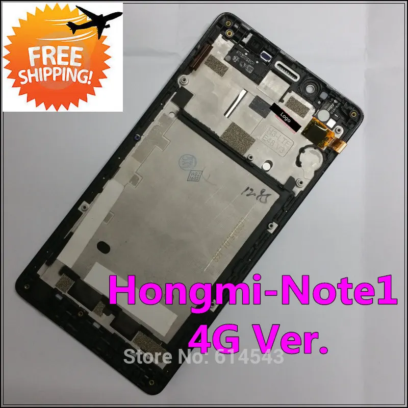 ЖК дисплей для Xiaomi Hongmi Redmi Red rice note 5 дюйма Note 1 Note1 сенсорный экран с дигитайзером в