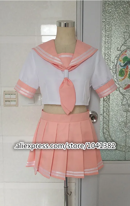 

New Fate Grand Order Apocrypha Rider Astolfo Asutorufo JK School Uniform Sailor Suit Tops Skirt Outfit Anime Cosplay Costumes