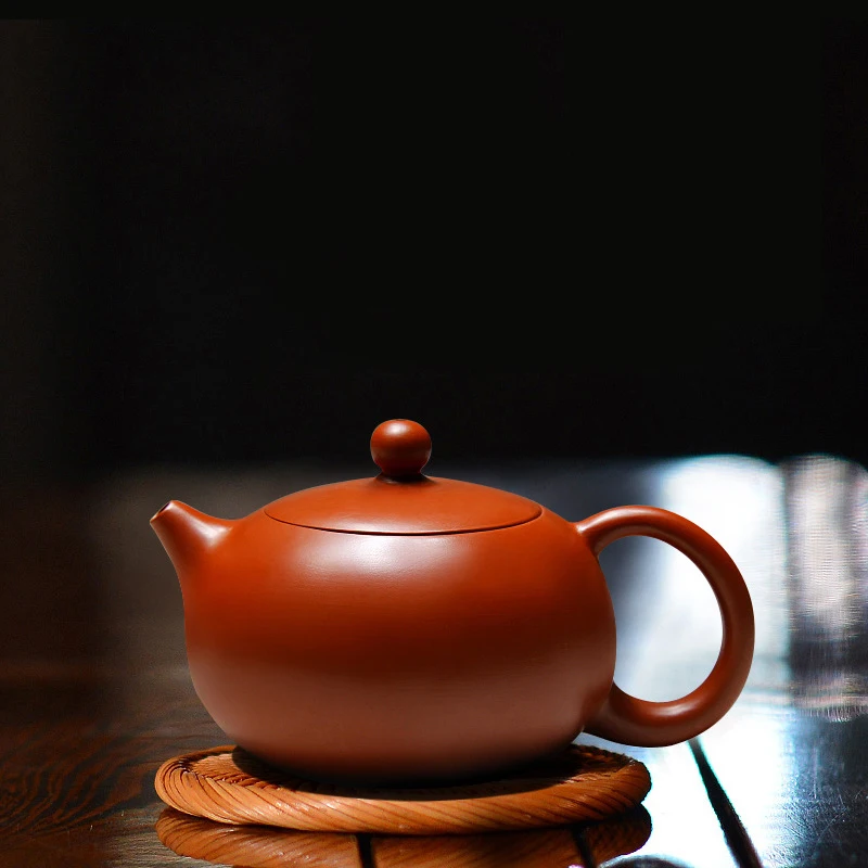 

Genuine Yi xing Handmade Xi shi Teapot Kung Fu purple clay tea set 150ml