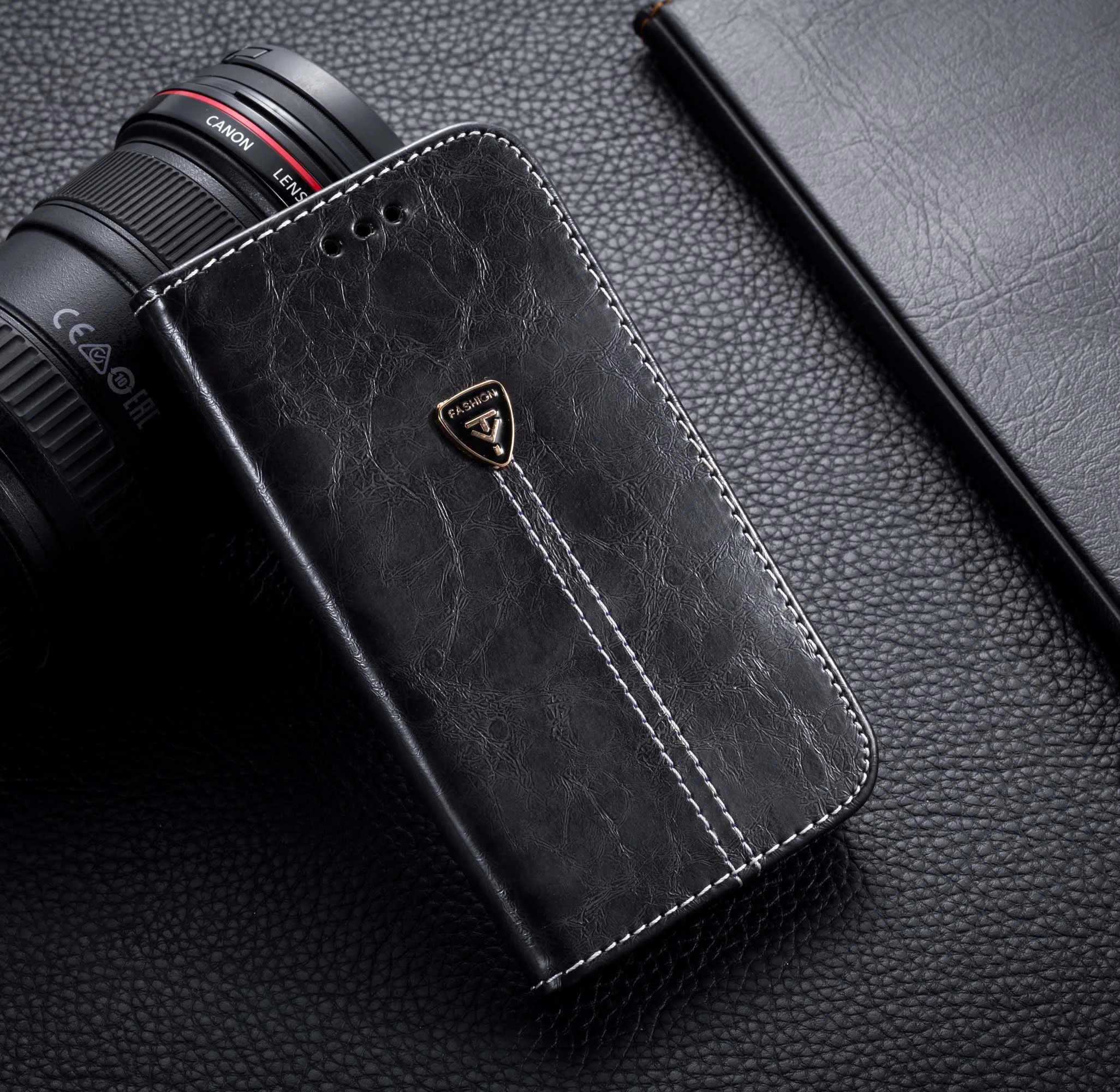 Для sony X Compact Чехол Премиум из искусственной кожи бумажник флип чехол для Xperia F5321 с