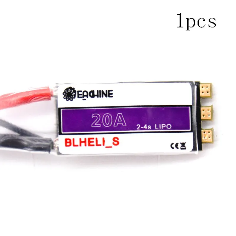 1PCS Eachine 20A 2-4S Blheli_S бесщеточный ESC для Wizard X220 FPV гоночный Дрон запчасти - Цвет: 1PCS