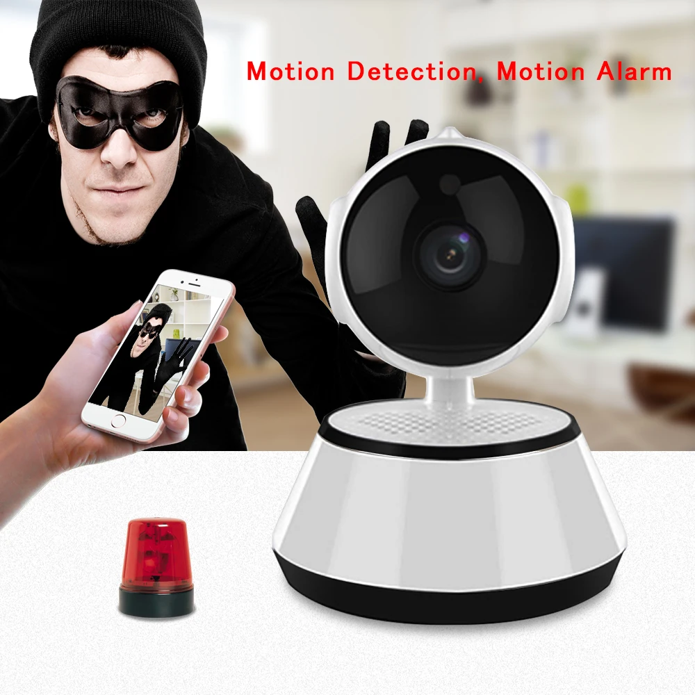 Беспроводная ip камера 720 P Wi Fi домашняя видеонаблюдения P2P мини Сетевая ночное