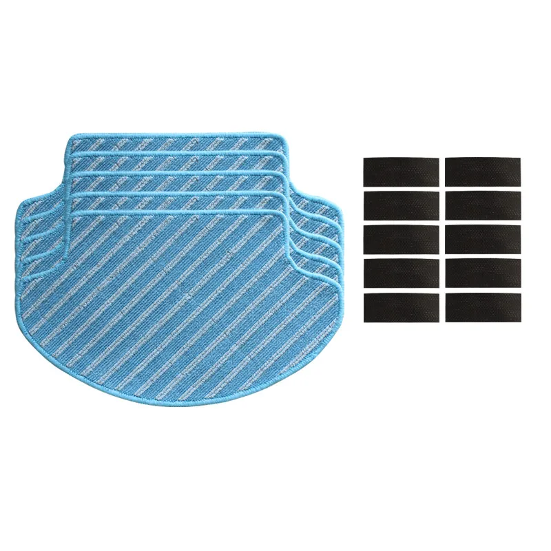 as photo shown Robot Cleaner Main Side Brush Mop Cloth Filter for Ecovacs DEEBOT M80 M80 Pro DT85 DT83 DM81 DM85 Vacuum Cleaner Filter Parts - Цвет: as photo shown
