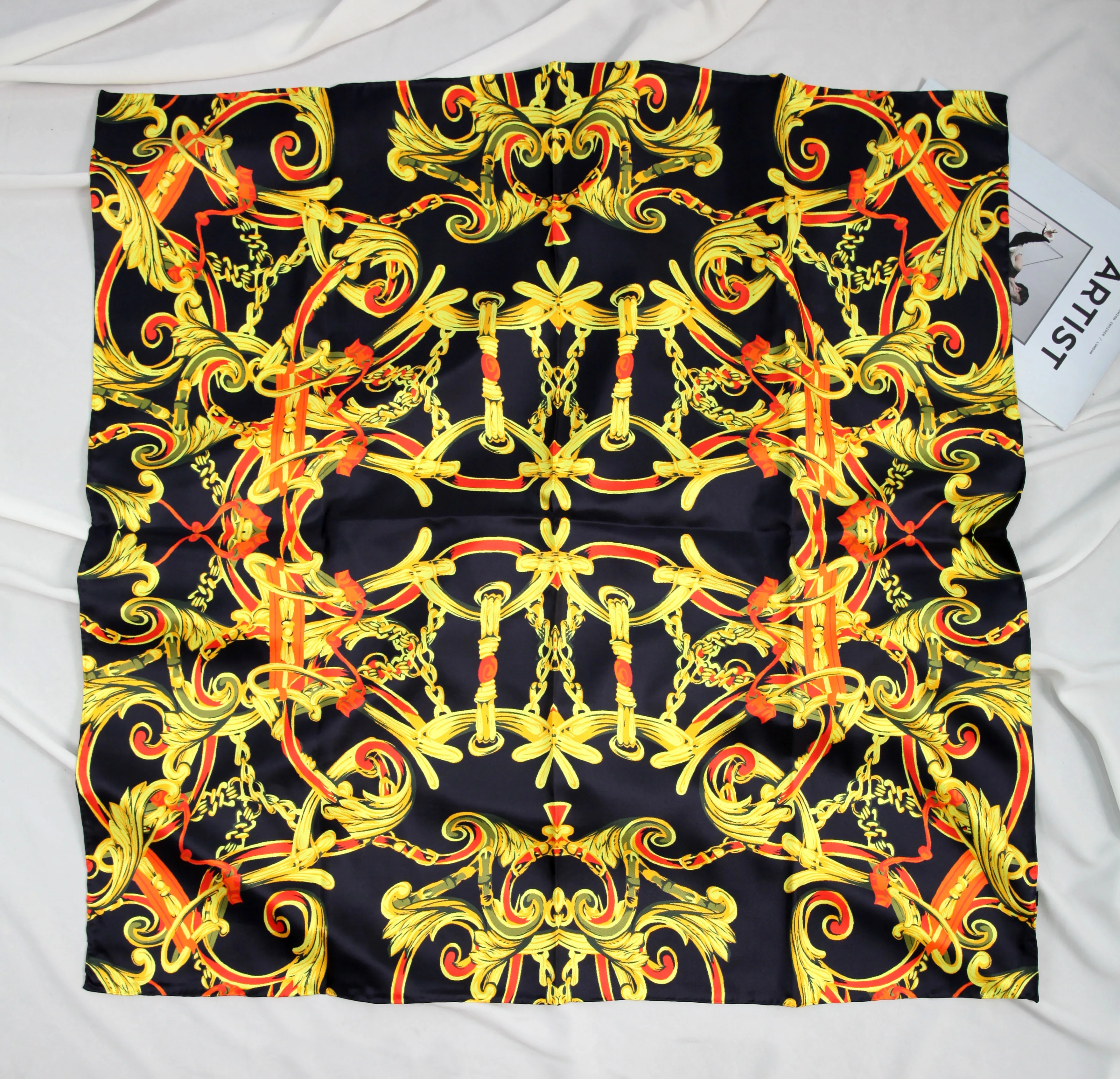 

ELEGANT HANDMADE BRAND 100% Twill Silk Scarf TWIC-200135