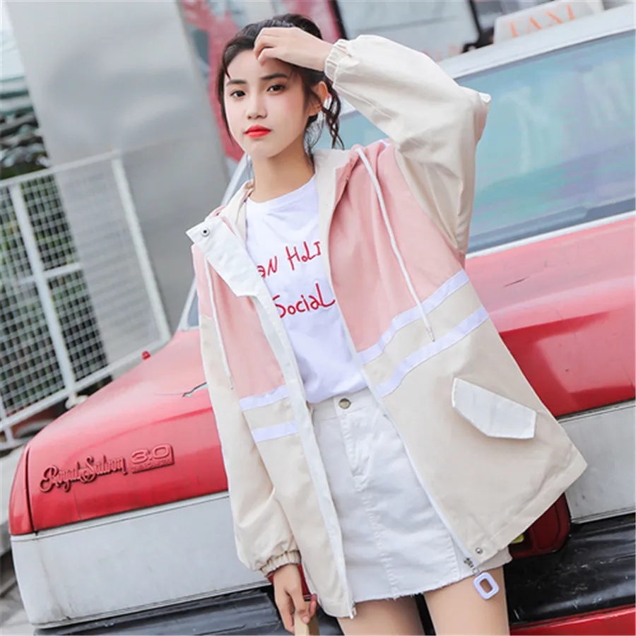High end 2019 новый для женщин Бейсбол Форма Корейская версия Harajuku стиль bf Свободные с