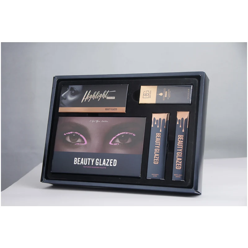 box2 Make up 18 цветов в 1 матовый бренд тени для век Pallete для женщин водостойкие Maquillaje Shimmer Тени для век Make Up Набор палитр - Цвет: box2