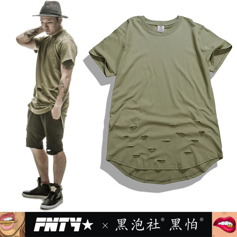 Футболка мужская летняя с круглым вырезом повседневная рубашка в стиле хип хоп