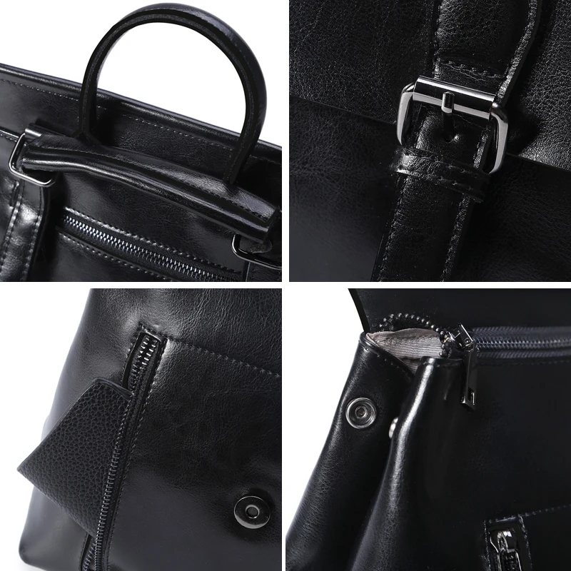 Hot Sales Genuine Leather Multifunction Female Casual Backpack Brand Designer Women small Cowhide 2019 New | Багаж и сумки