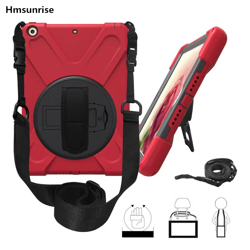 Портативный чехол Hmsunrise для apple ipad 2/3/4 безопасный детей противоударный