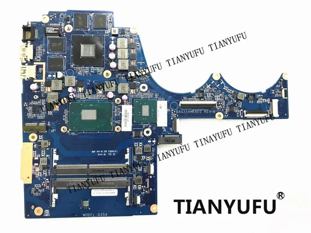 Для HP Pavilion 15-AX 15-BC 15T-BC материнская плата для ноутбука 914772-601 914772-001 GTX1050 4GB i7-7700HQ