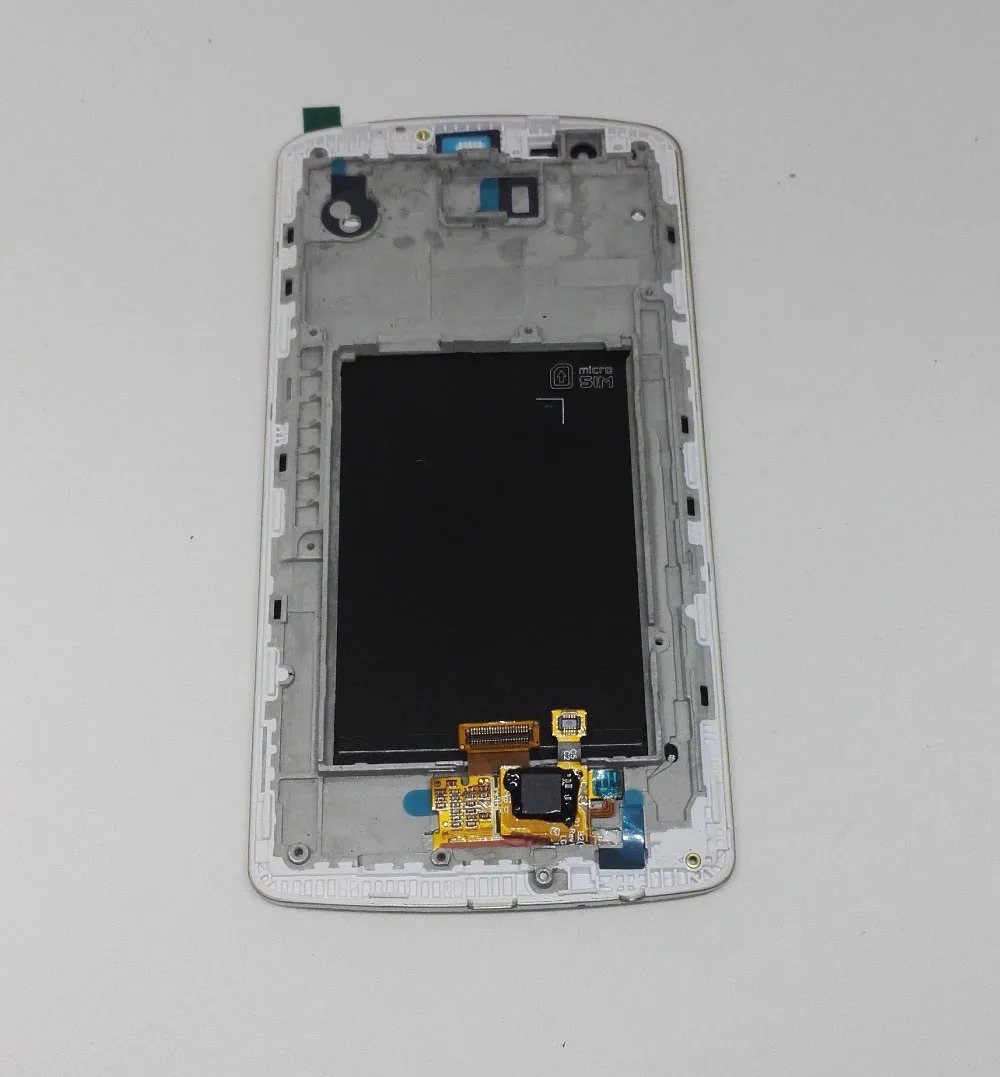 ЖК-дисплей + сенсорный экран дигитайзер рамка в сборе для LG G3 D850 D855 Pantalla Замена