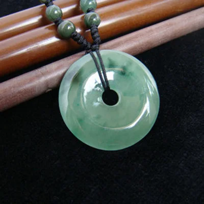 

Подвеска из натурального янтаря, двухцветное ожерелье-пончик ручной работы, изысканный подарок для мужчин и женщин.