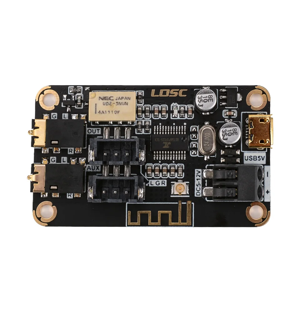 AIYIMA Bluetooth 4,2 декодер аудио Плата стерео DIY динамик MP3-плеер декодирующий ресивер модуль AUX FLAC WAV для домашнего кинотеатра
