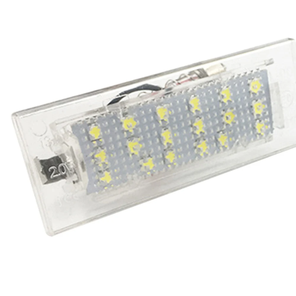 18 светодиодный одов 3528 SMD фонарь для номерного знака белый свет BMW E53 1999