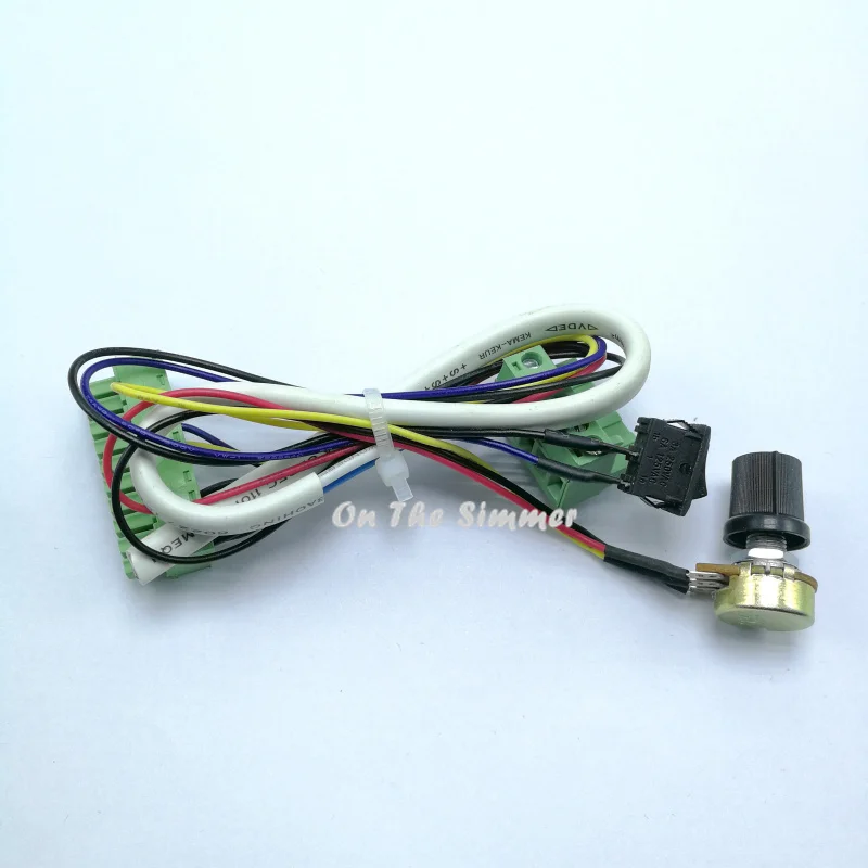 

48V500W high speed brushless spindle dedicated analog drive speed WS55-220 MACH3 speed