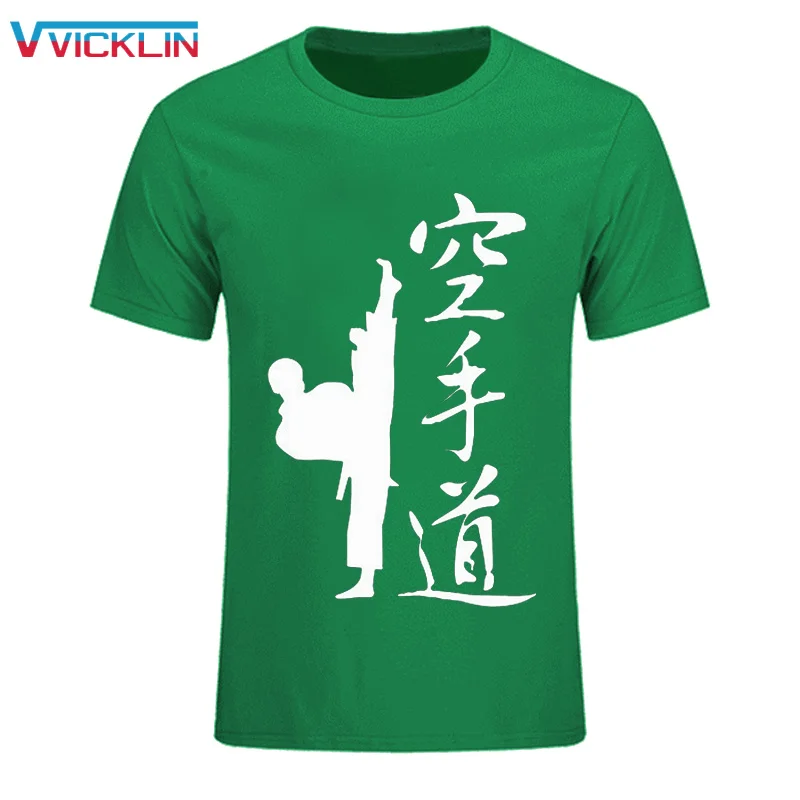 Новые летние мужские футболки с принтом Shotokan Samurai графические модные