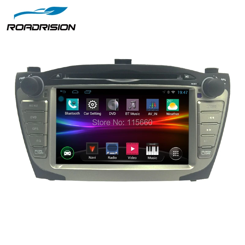 RoadRision Android 6 0 четырехъядерный 2din автомобильный dvd-плеер gps навигация для hyundai
