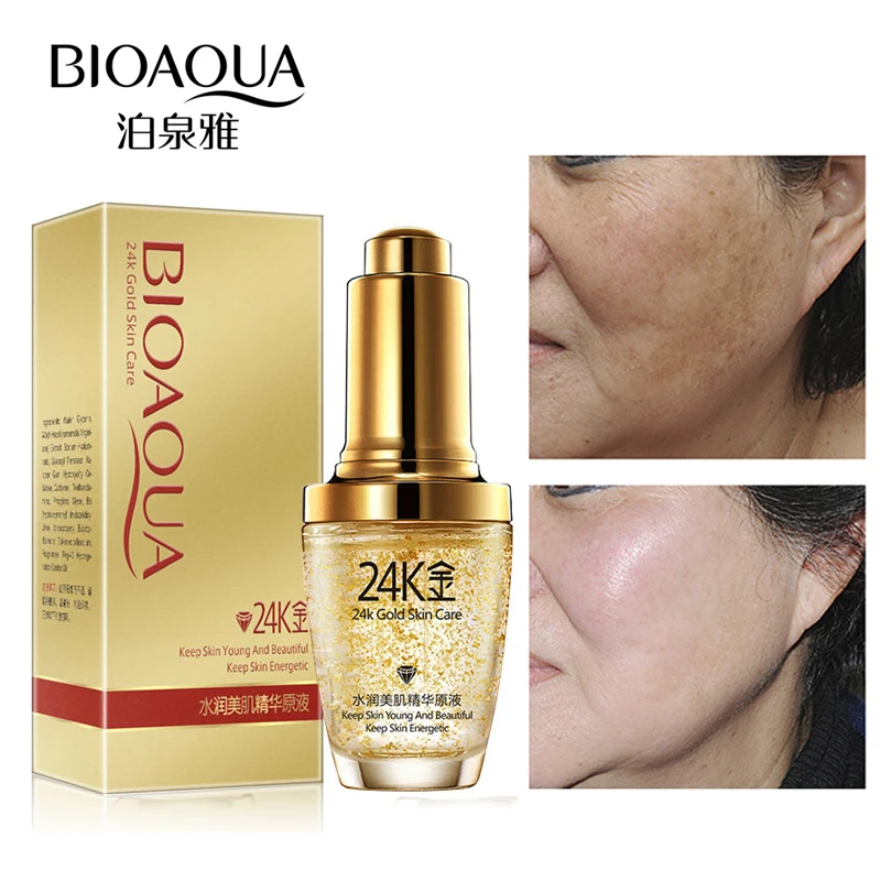 Крем для лица BIOAQUA 24 K Gold отбеливающий увлажняющий дневной крем и увлажняющие