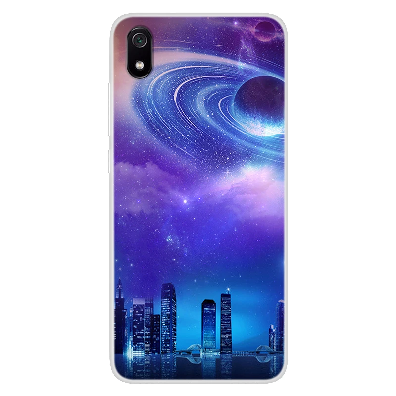 Чехол для телефона Xiaomi Redmi 7A картонный мягкий чехол с рисунком звездного неба Redmi7A